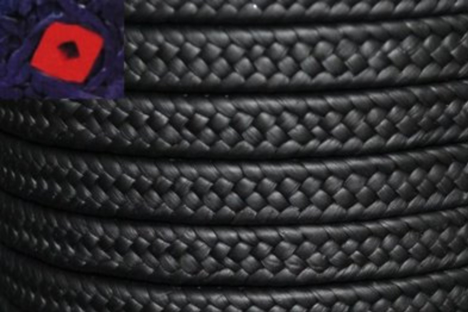 PTFE Graphite Hollow Core Packing